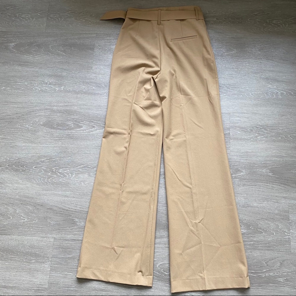 Zara Wide Leg Belted Pants - Picture 10 of 13